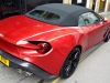 Aston Martin Vanquish Zagato Volante in strada