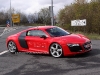 Audi R8 e-tron foto spia aprile 2012