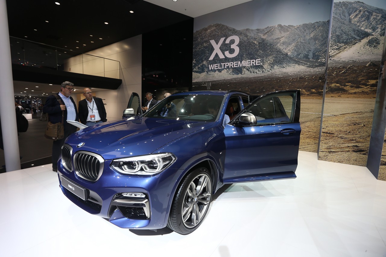 BMW X3 M40i - Salone di Francoforte 2017