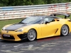 Lexus LF-A Nurburgring Edition incidente