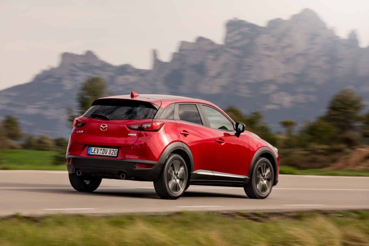 Mazda CX-3 posteriore