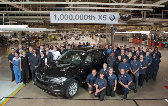 Bmw X5: prodotto il milionesimo esemplare