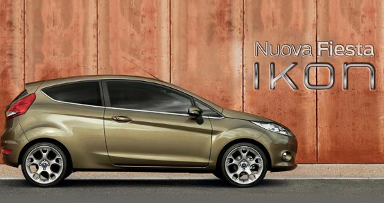 Ford Fiesta IKON 12 benzina con 5 airbag ESP Clima Radio CD 