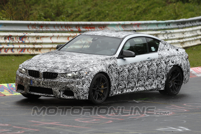 BMW M4 Coupé, video spia direttamente dalle curve del Nürburgring