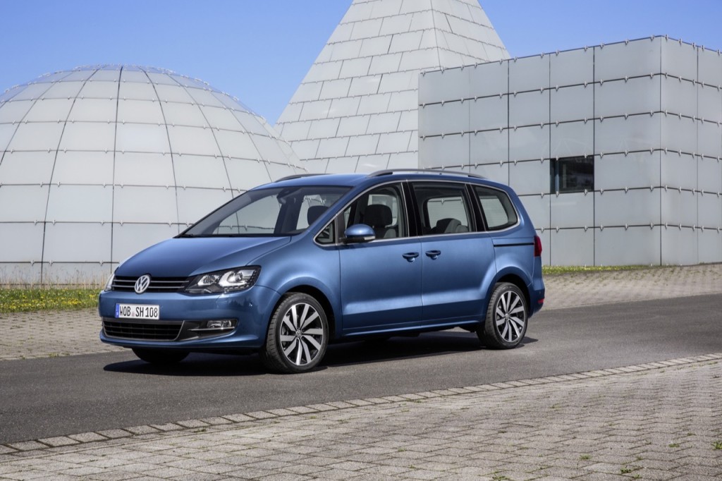 New Volkswagen Sharan, prices in Germany from 32,000 euro