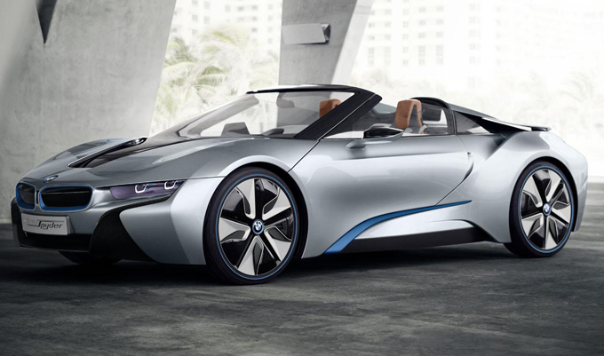 BMW i8 Roadster: la nuova open air debutterà al Salone di Los Angeles