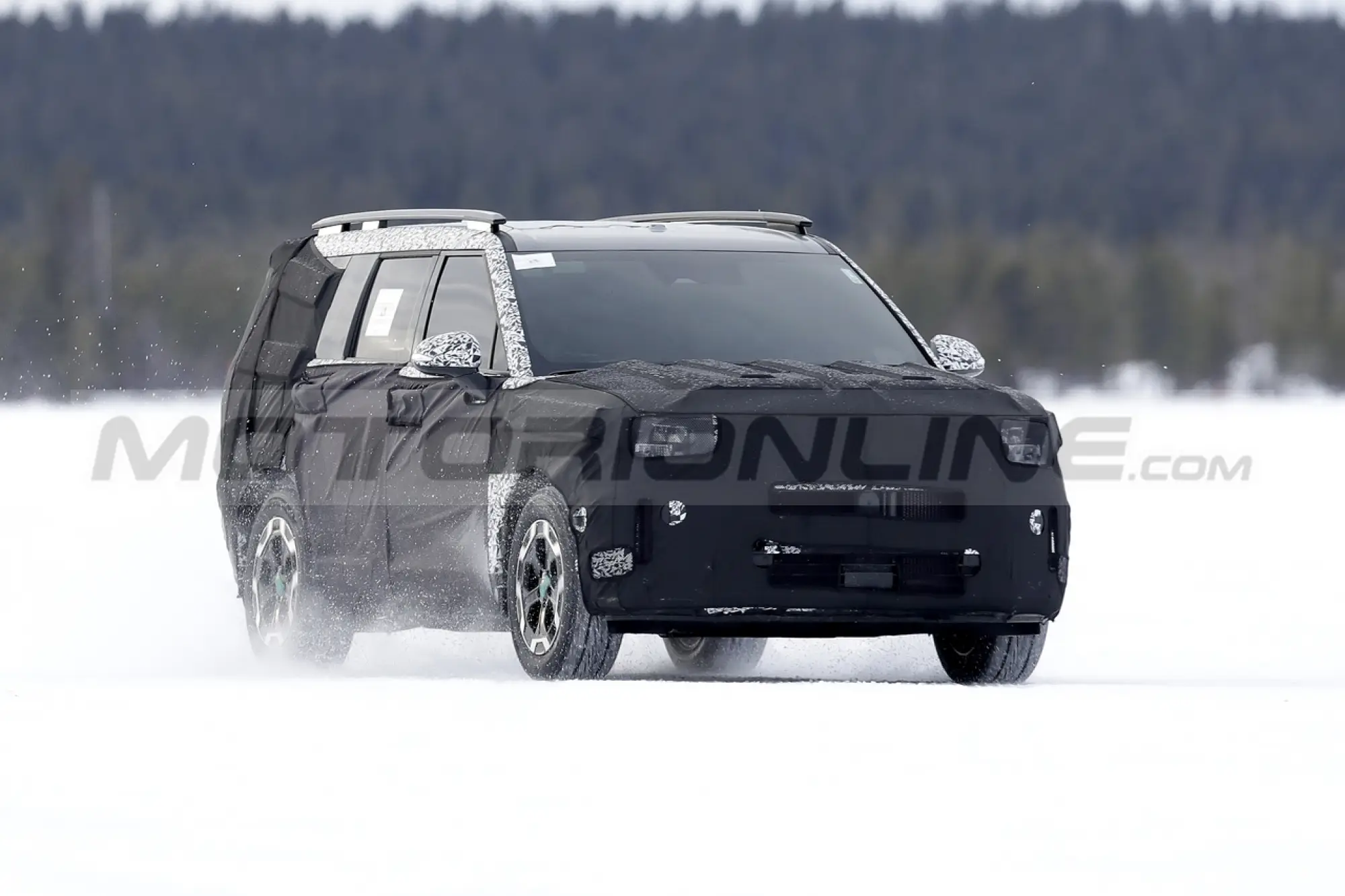 Hyundai Santa Fe 2024 - Foto Spia 31-01-2023 - 4