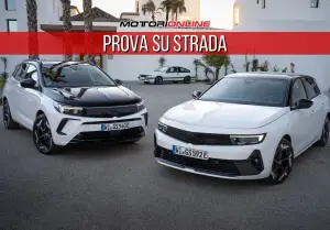 Opel Astra e Grandland GSe 2023 - Prova su strada - 1