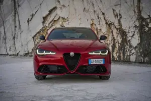 Alfa Romeo Stelvio e Giulia 2023: prova restyling