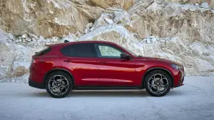 Alfa Romeo Stelvio e Giulia 2023: prova restyling