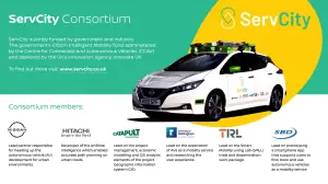 Nissan guida autonoma ServCity