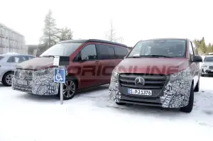Mercedes Classe V ed EQV restyling - Foto Spia 21-02-2023 - 8