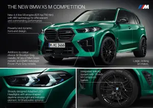 BMW X5 M Competition ed X6 M Competition 2024