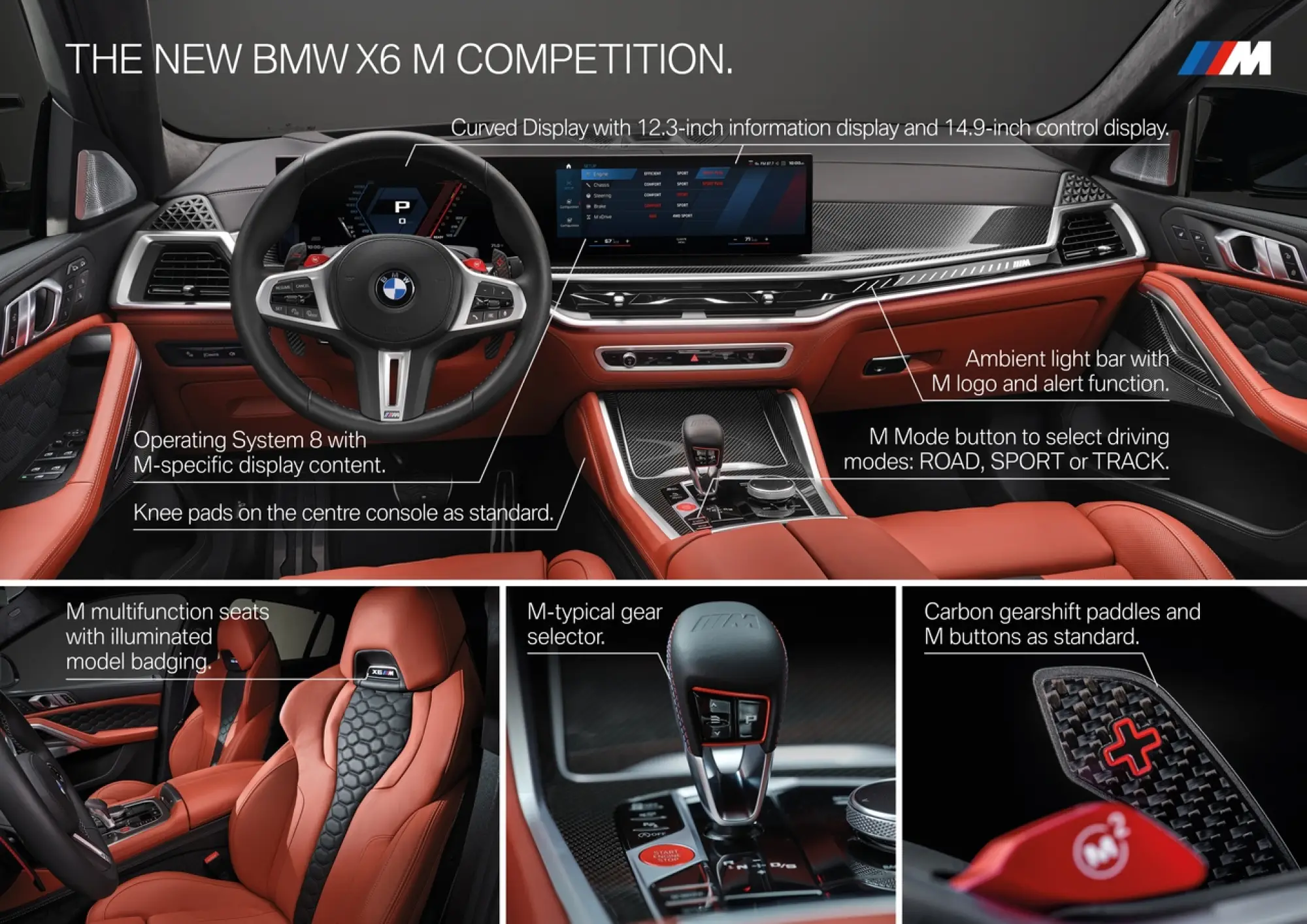 BMW X5 M Competition ed X6 M Competition 2024 - 178