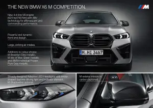 BMW X5 M Competition ed X6 M Competition 2024