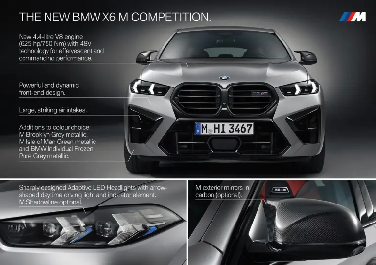 BMW X5 M Competition ed X6 M Competition 2024 - 179