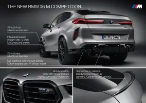 BMW X5 M Competition ed X6 M Competition 2024