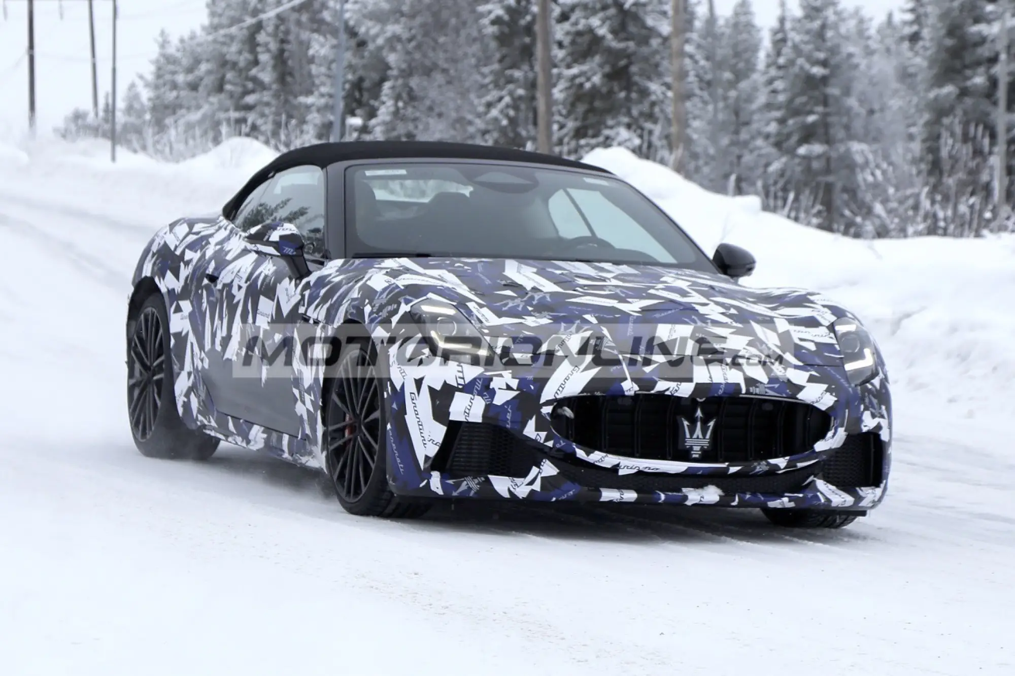 Maserati GranCabrio - Foto spia 23-2-2023 - 2
