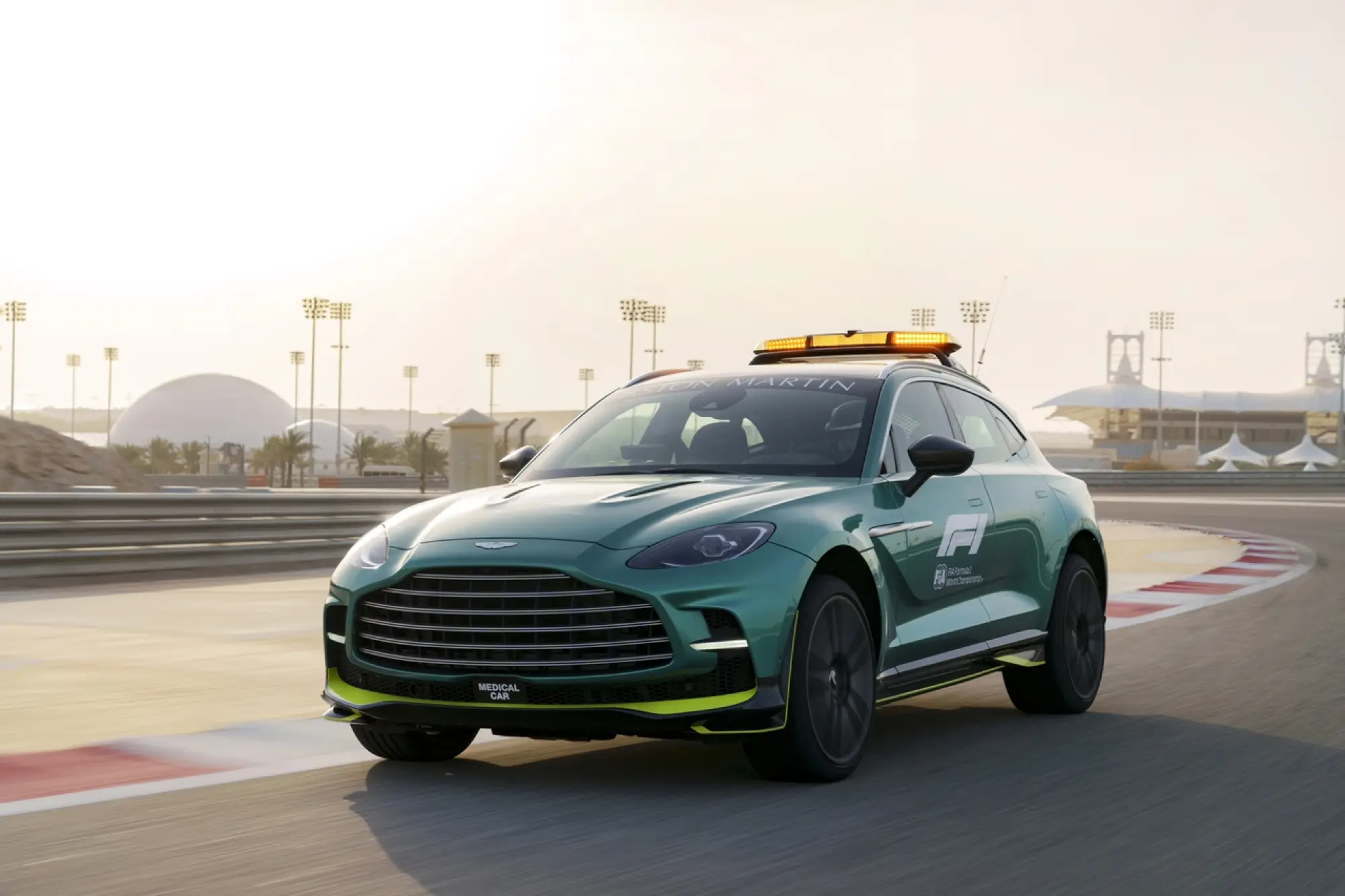 Aston Martin DBX707 medical car Formula 1 - 16