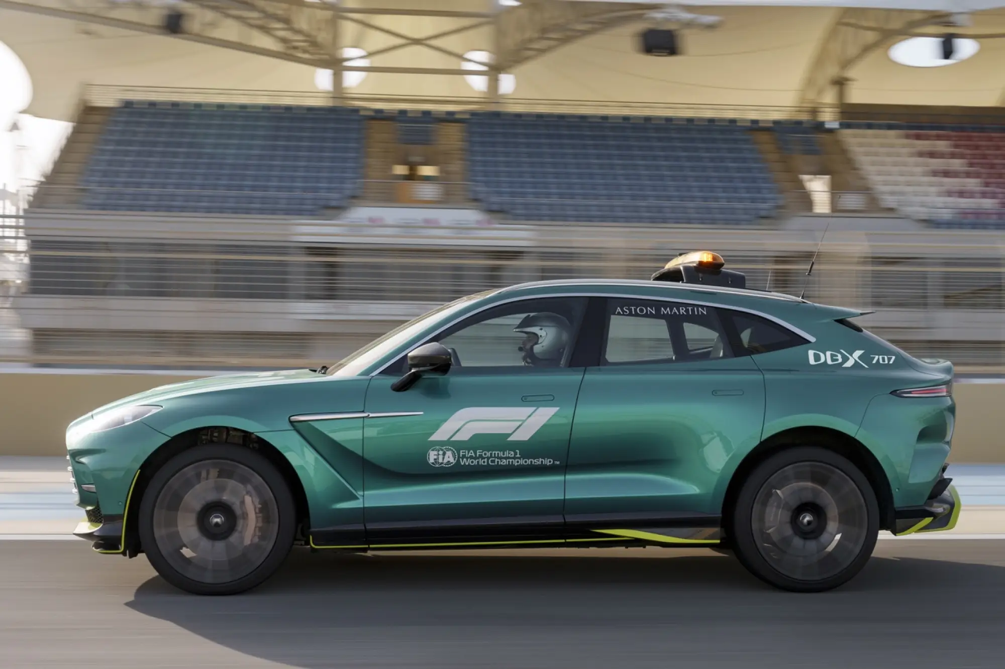 Aston Martin DBX707 medical car Formula 1 - 2