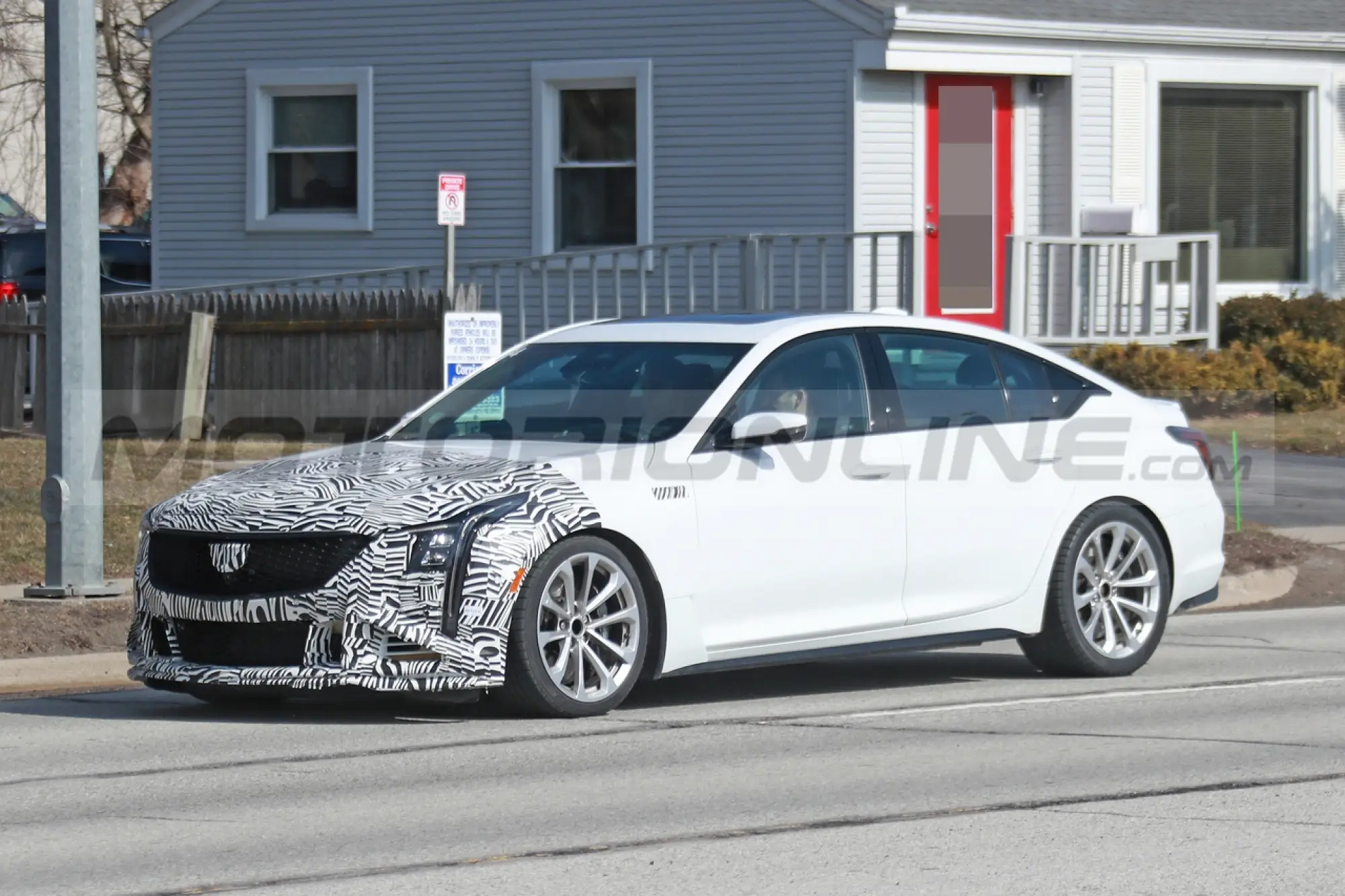 Cadillac CT5-V Blackwing 2024 - Foto Spia 07-03-2023 - 6