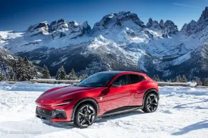 Ferrari Purosangue - Prova su strada