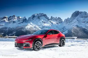 Ferrari Purosangue - Prova su strada