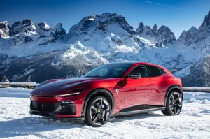 Ferrari Purosangue - Prova su strada