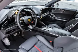 Ferrari Purosangue - Prova su strada