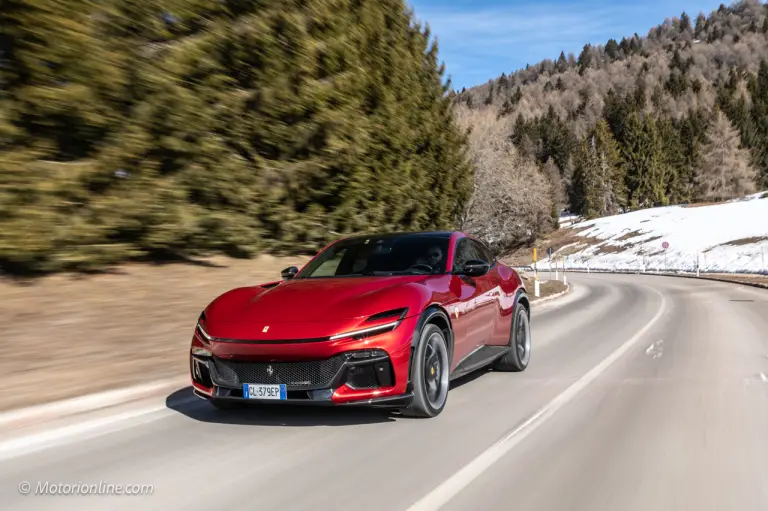 Ferrari Purosangue - Prova su strada - 114