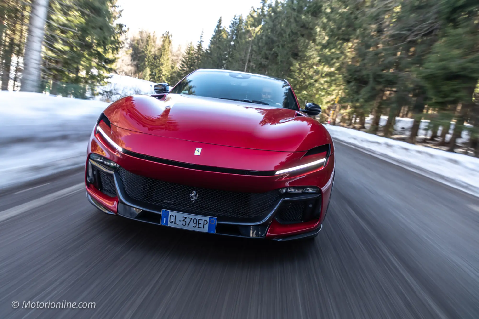 Ferrari Purosangue - Prova su strada - 116