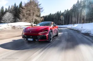 Ferrari Purosangue - Prova su strada
