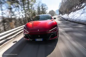 Ferrari Purosangue - Prova su strada