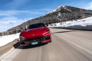 Ferrari Purosangue - Prova su strada