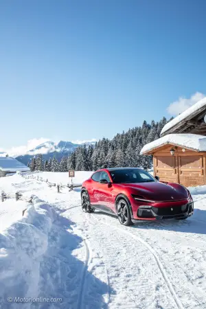 Ferrari Purosangue - Prova su strada
