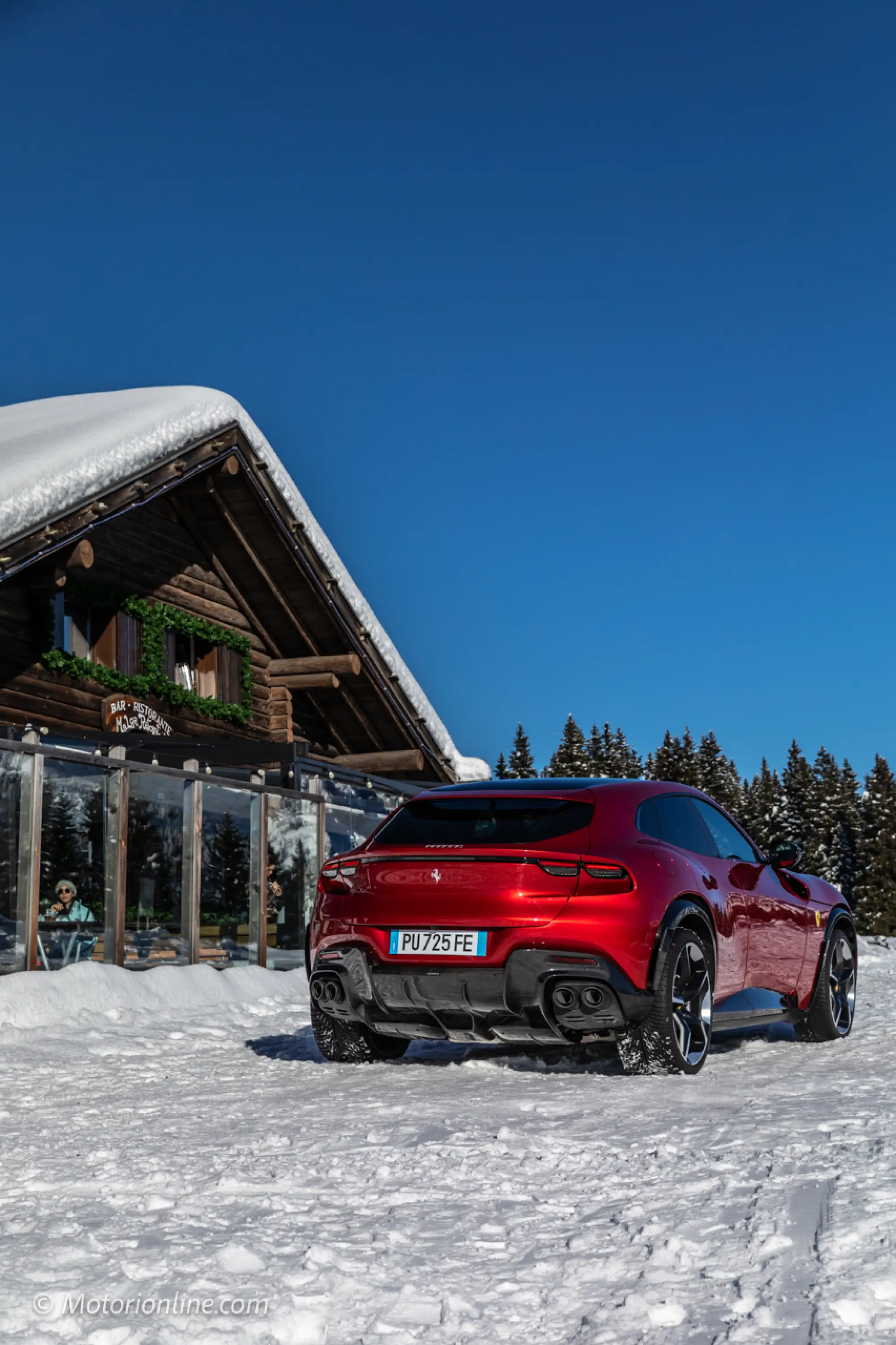 Ferrari Purosangue - Prova su strada - 150