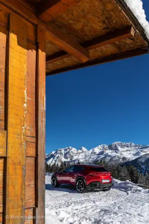 Ferrari Purosangue - Prova su strada