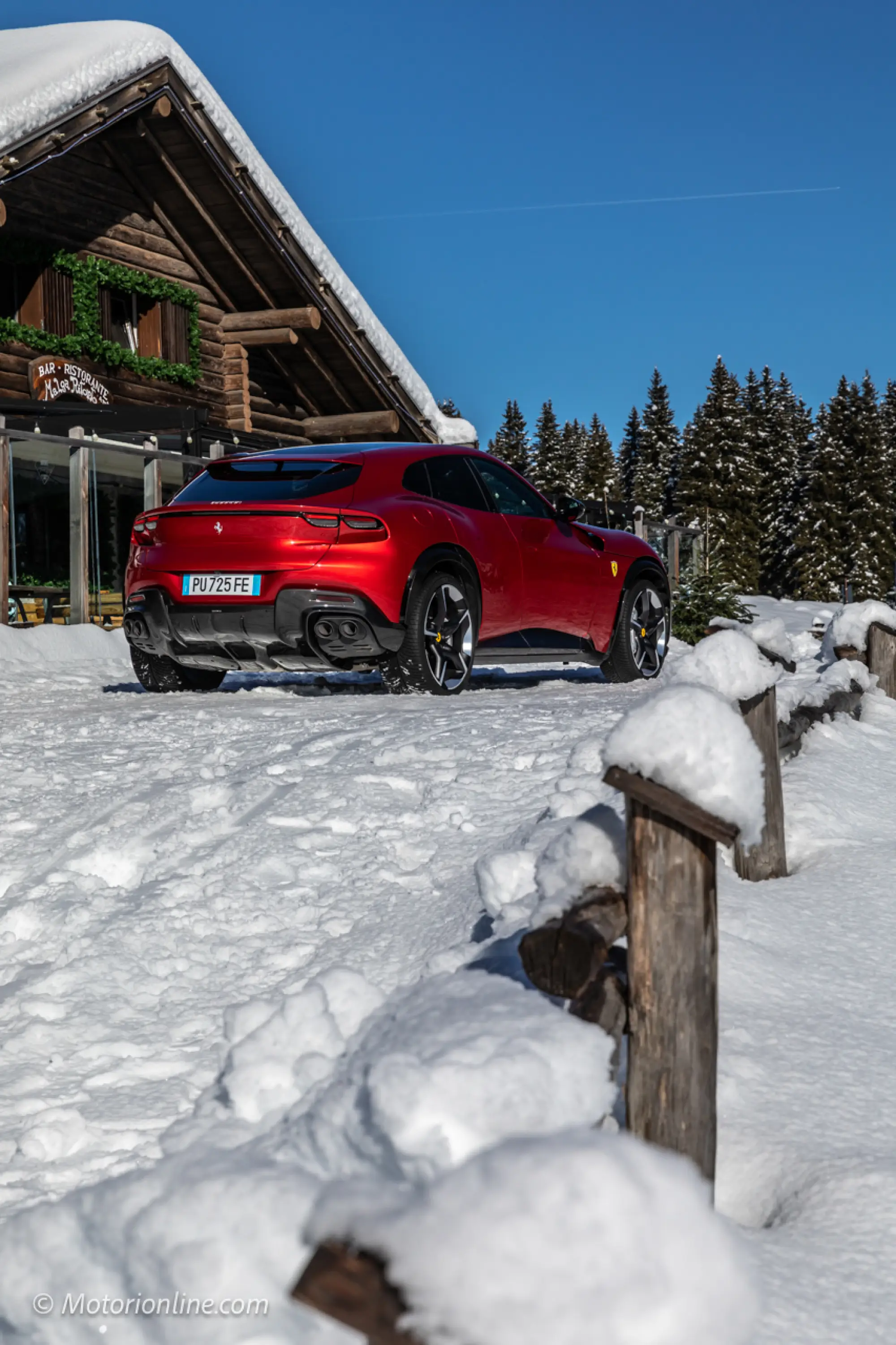 Ferrari Purosangue - Prova su strada - 156