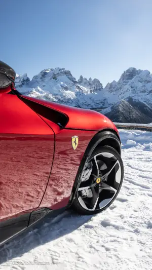 Ferrari Purosangue - Prova su strada
