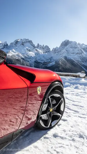 Ferrari Purosangue - Prova su strada