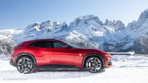 Ferrari Purosangue - Prova su strada