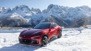 Ferrari Purosangue - Prova su strada