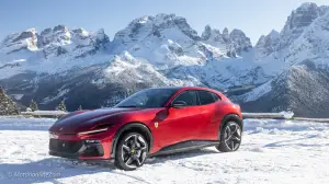 Ferrari Purosangue - Prova su strada