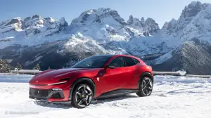 Ferrari Purosangue - Prova su strada