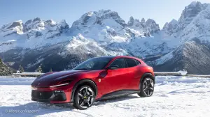 Ferrari Purosangue - Prova su strada