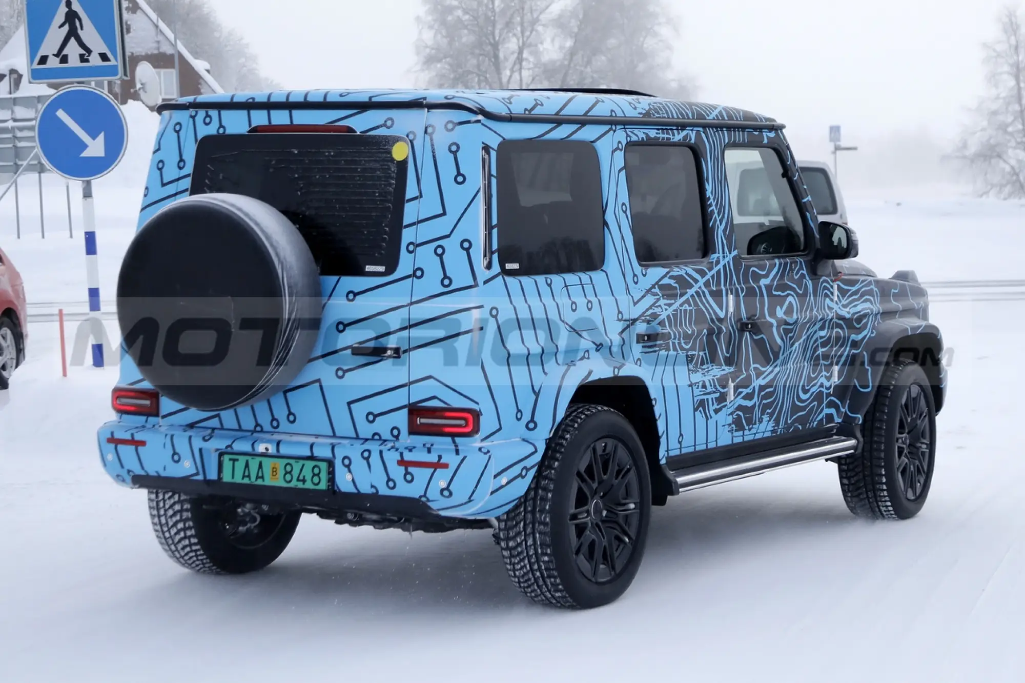 Mercedes EQG 2024 - Foto Spia 15-03-2023 - 10