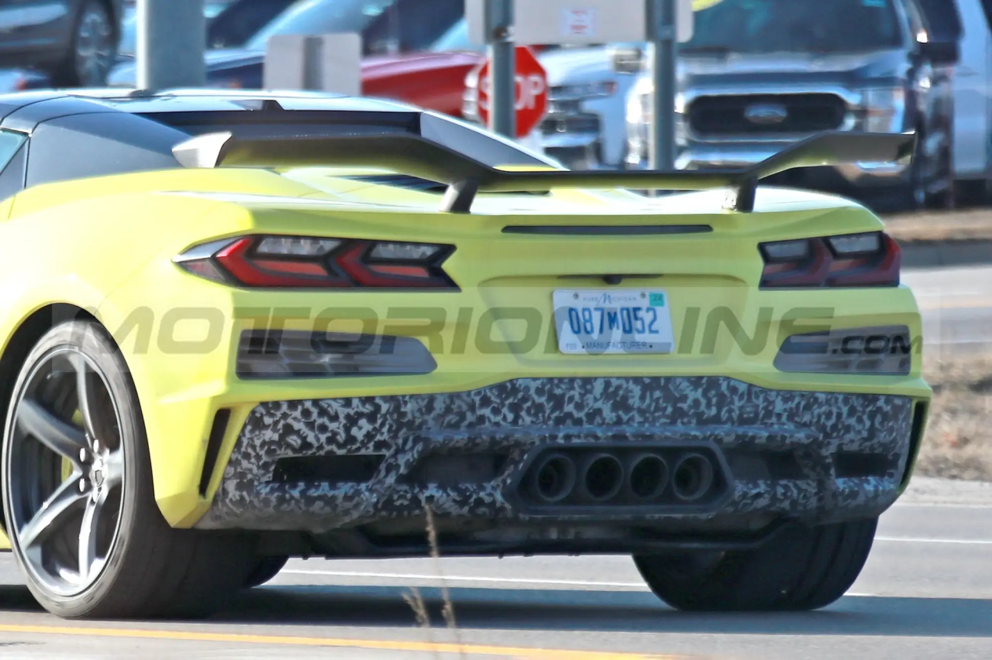 Chevrolet Corvette Z06 C8 - Foto Spia 18-03-2023 - 7