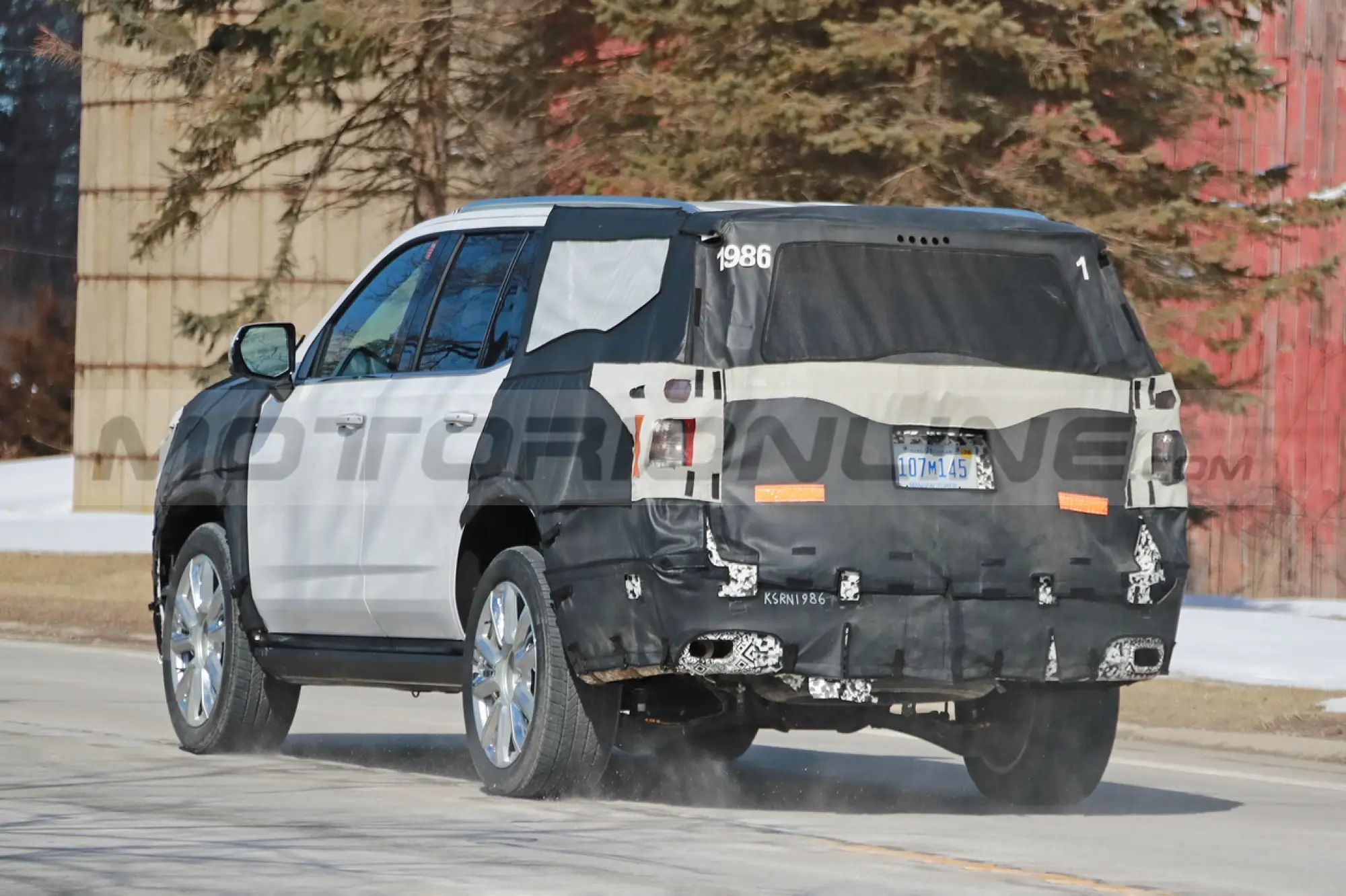Chevrolet Tahoe High Country 2024 - Foto Spia 22-03-2023 - 9