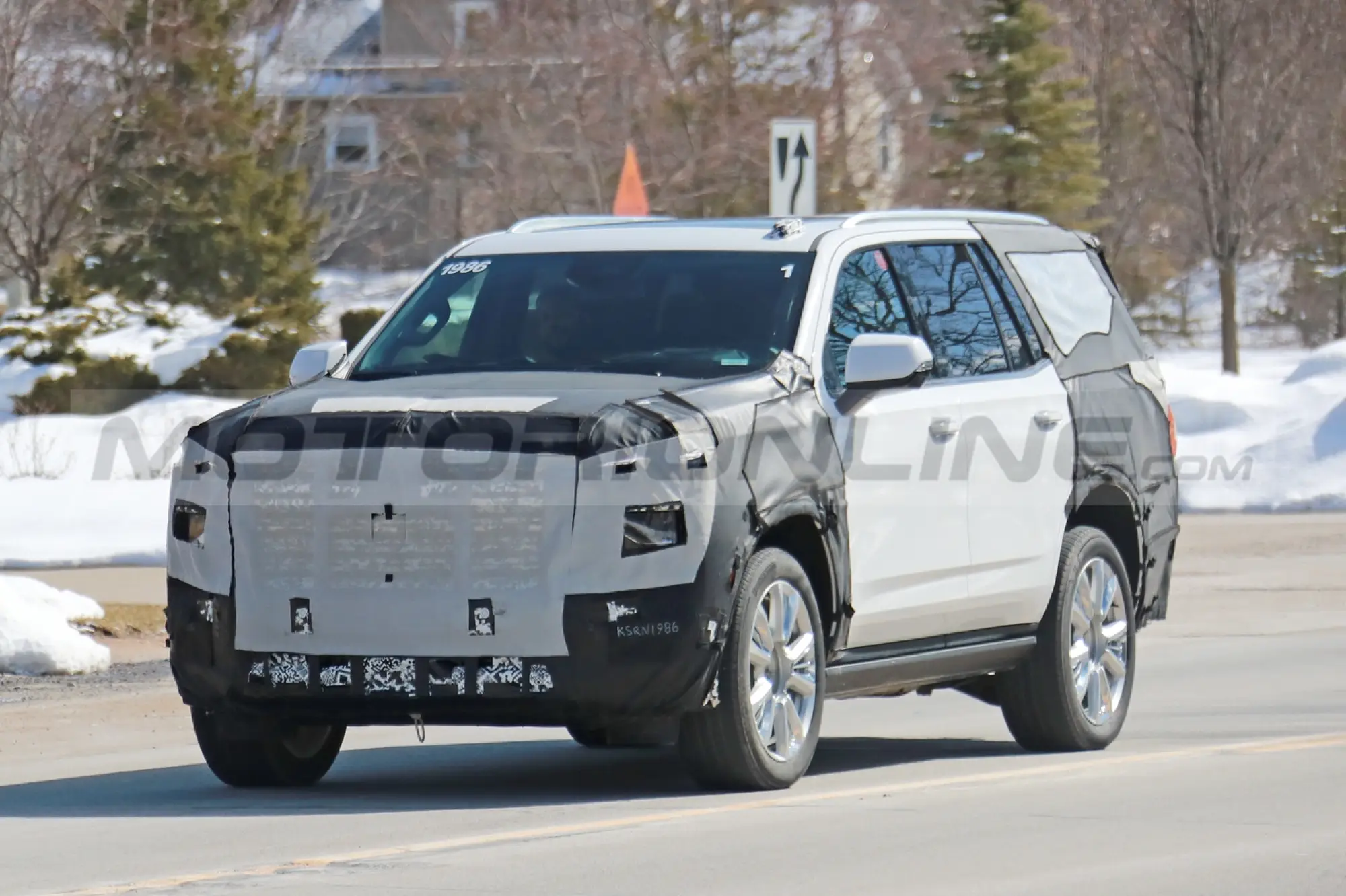 Chevrolet Tahoe High Country 2024 - Foto Spia 22-03-2023 - 3