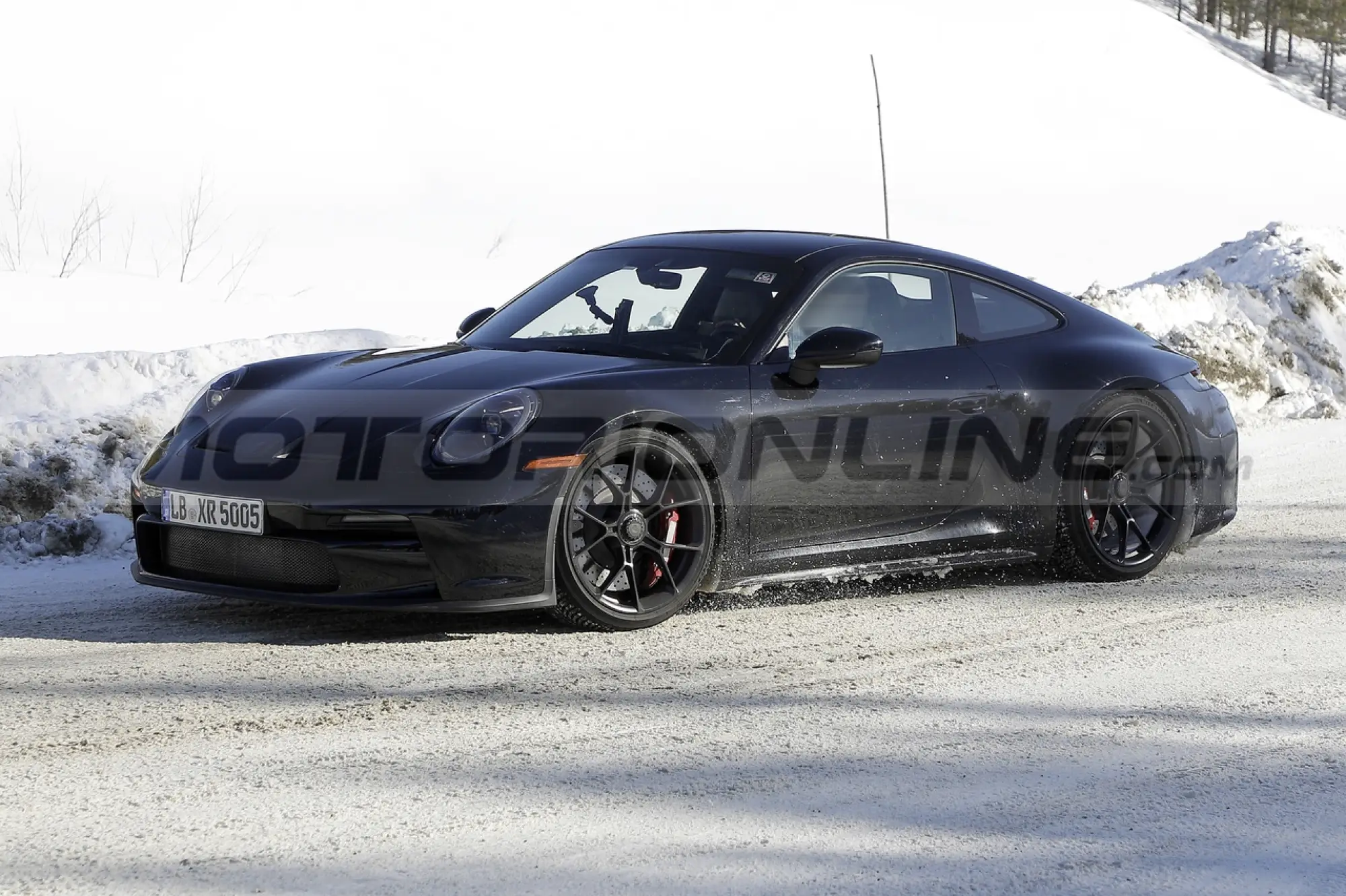 Porsche 911 GT3 restyling - Foto Spia 23-03-2023 - 20